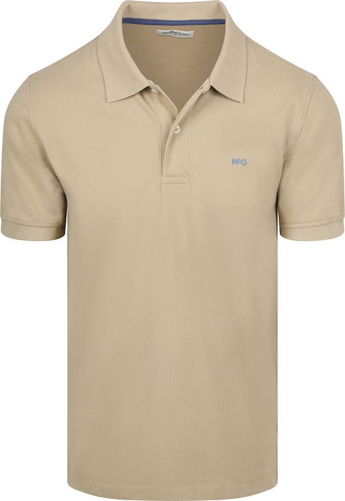 Polo McGregor de piqué de algodón en beige Product