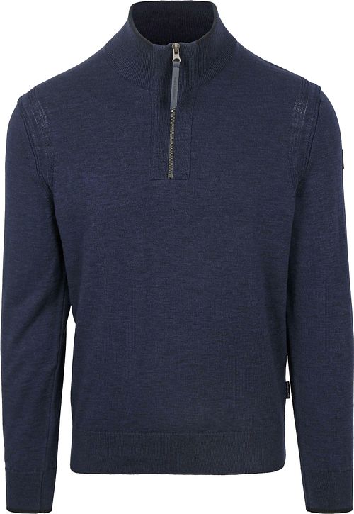 State Of Art Halv Zip Tröja Navy Product