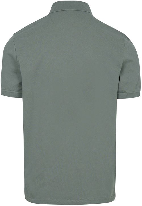 State of Art Poloshirt Piqué Jade Product / Achterkant