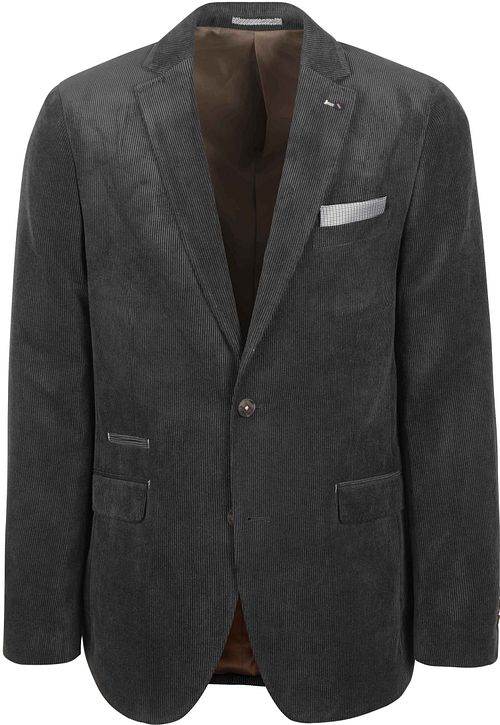 Suitable Blazer Heleen Corduroy i Cosmos Blå Product