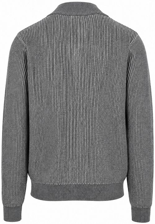 Suitable Bico Pull Demi-Zip Gris