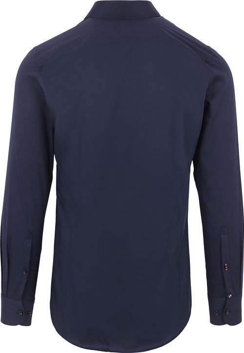 Suitable Twill Shirt Navy Product / Achterkant