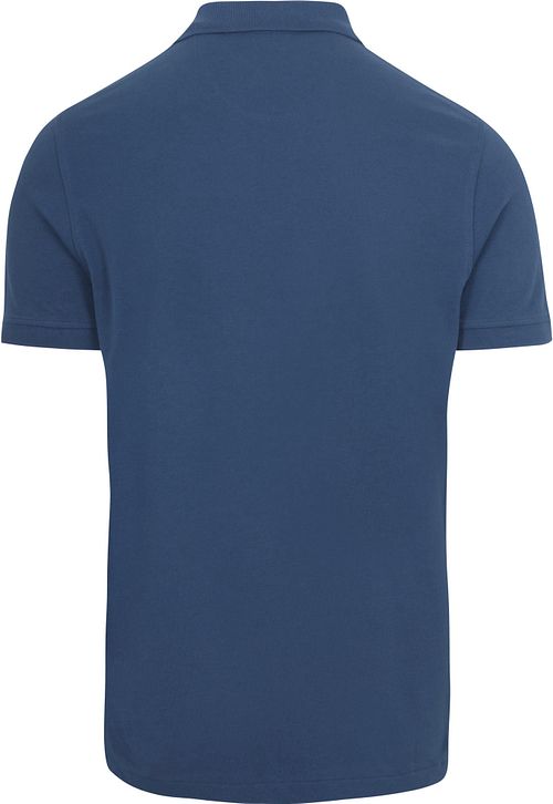 King Essentials Rene Poloshirten i Indigo Product / Achterkant