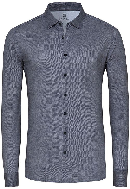 Desoto Twill Skjorte i Optics Grå Product
