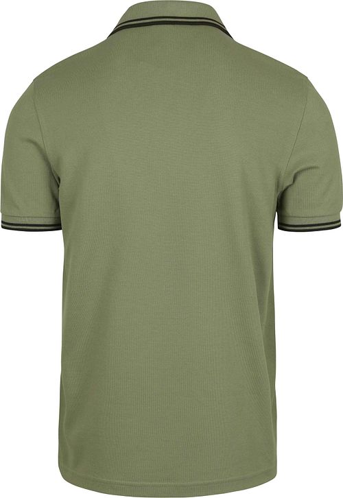 Fred Perry Pikétröja M3600 Grön Y64 Product / Achterkant