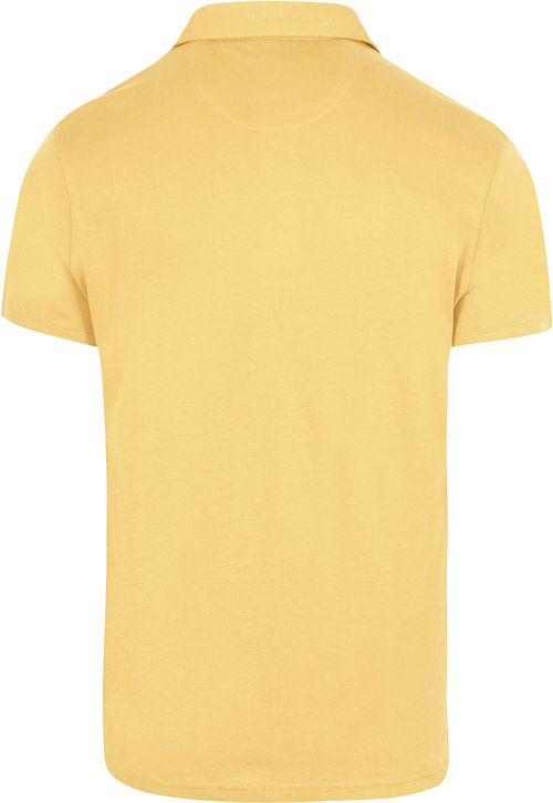 King Essentials The James Poloshirt Gelb Product / Achterkant