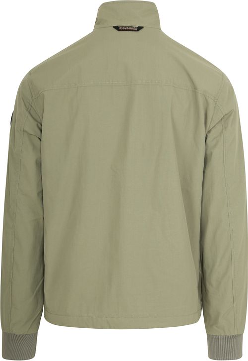 Napapijri Agard Jas Army Groen Product / Achterkant