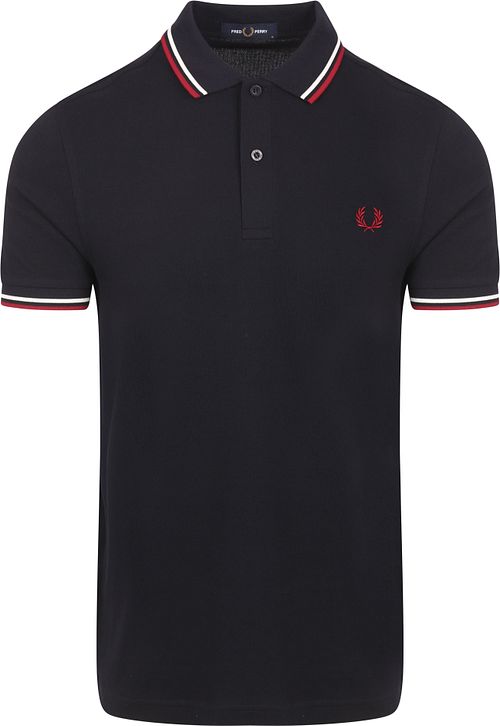 Polo Fred Perry M3600 azul marino T55 Product