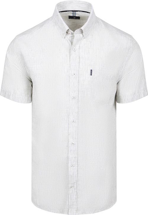 State of Art camisa casual de manga corta a rayas verde jade Product