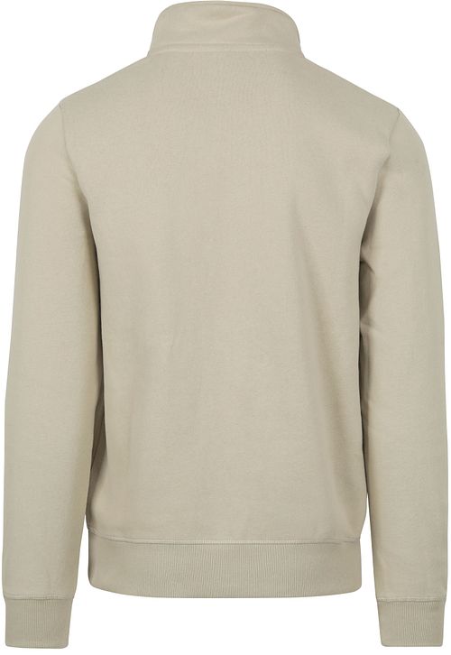 Superdry Half Zip Trui Beige Product / Achterkant