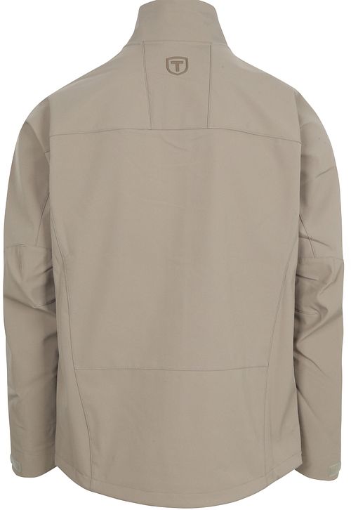 Tenson Softshell Jack Greige Product / Achterkant