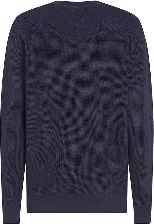 Tommy Hilfiger Trøje Essential Struktur Navy Product / Achterkant