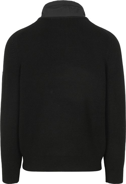 BOSS Kigloo Vest Ullblandning Svart Product / Achterkant