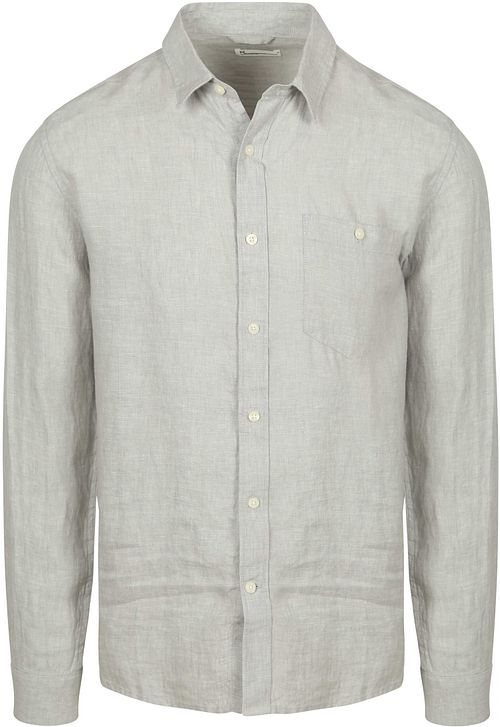 Knowledge Cotton Apparel Shirt Gris Product