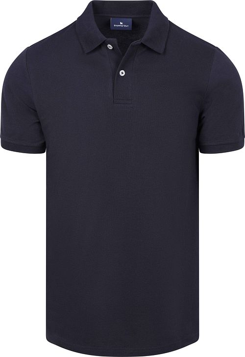 Koszulka polo Steppin' Out piqué w kolorze granatowym Product