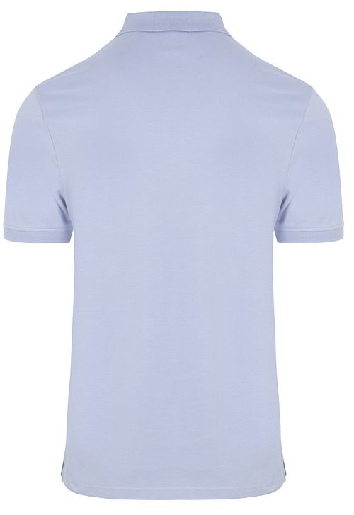Lyle and Scott Polo Bubble Blå Product / Achterkant