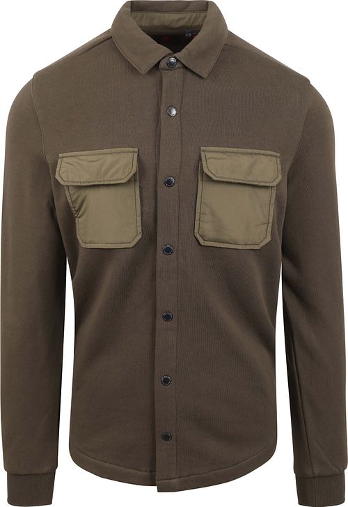 NZA Overshirt Otakou Grönkaki Product