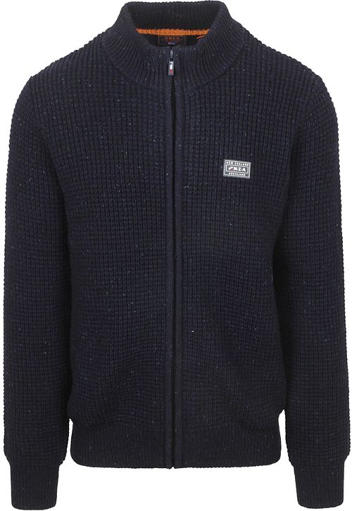 NZA Strickjacke Wool Mix Dominick Navy Product