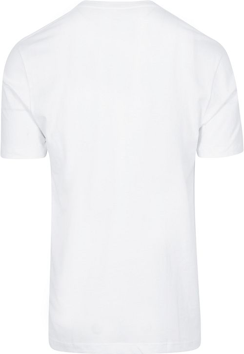 OLYMP T-Shirt Col-V Lot de 2 Product / Achterkant