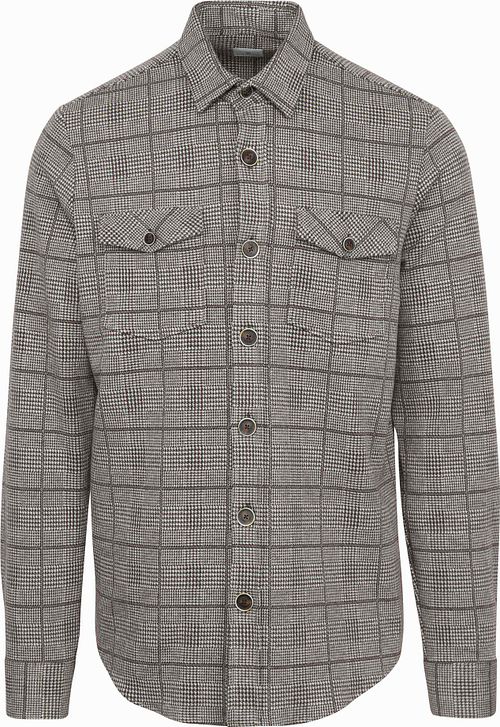 Overshirt z nadrukiem Blue Industry w kolorze brązowym Product
