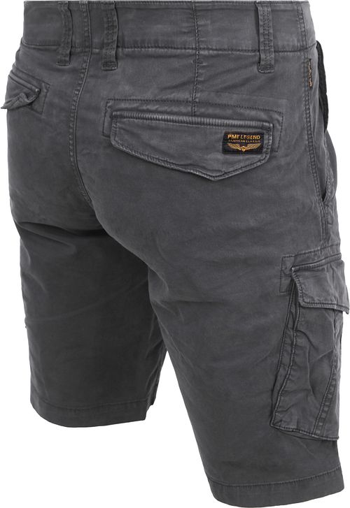 PME Legend Nordrop Cargo Shorts Antraciet Product / Achterkant