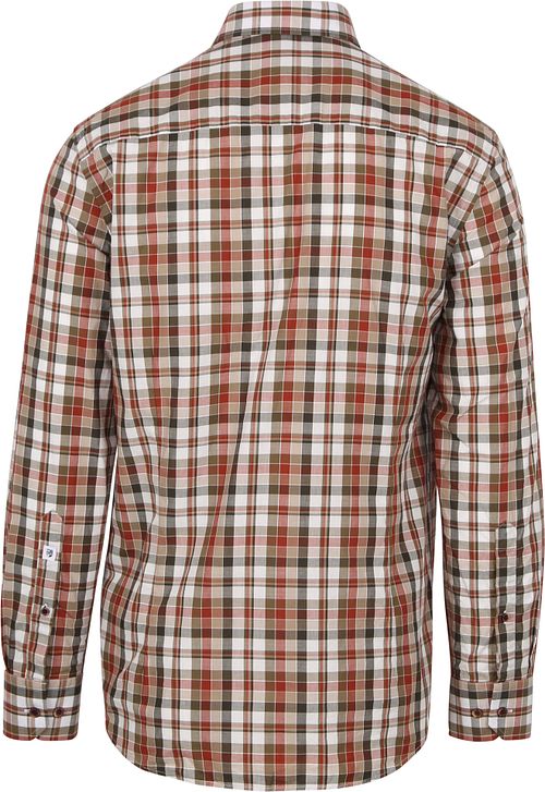 Camisa State of Art de cuadros rojos Product / Achterkant