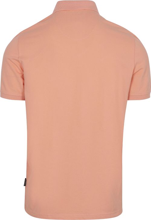 State of Art Poloshirt Piqué Coral Product / Achterkant