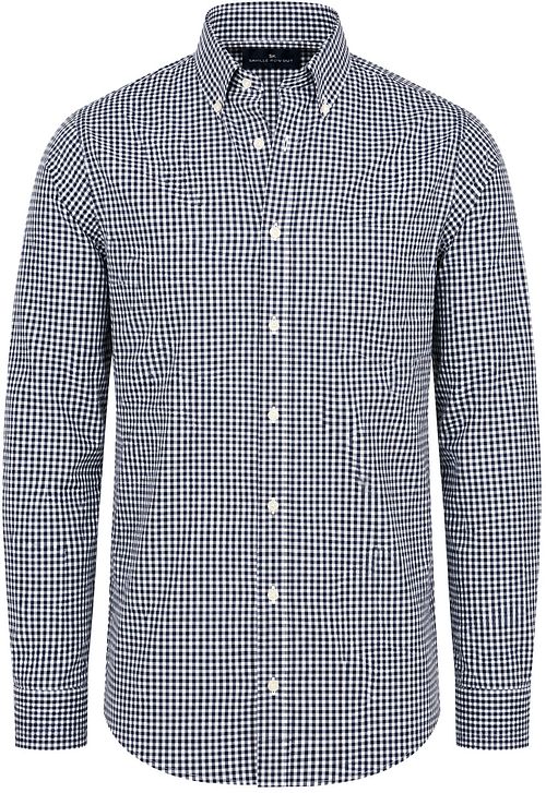 Steppin' Out Skjorte Vichy Rutete Marineblå Product
