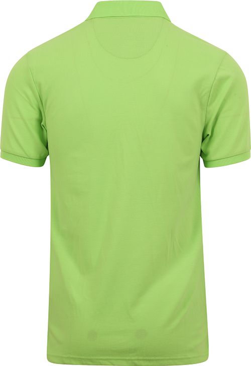 Suitable Fluo A Polo w kolorze zielonym Product / Achterkant