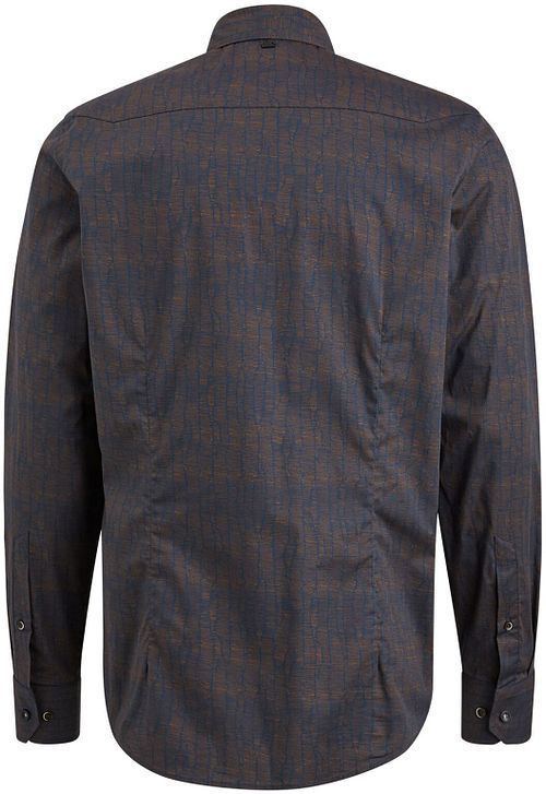 Vanguard Overhemd Print Navy Product / Achterkant