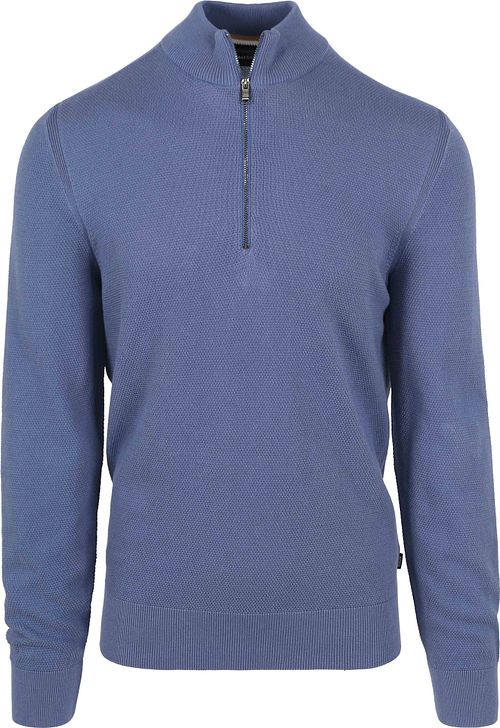 BOSS Ebrando-P Halfzip Pullover Blau Product