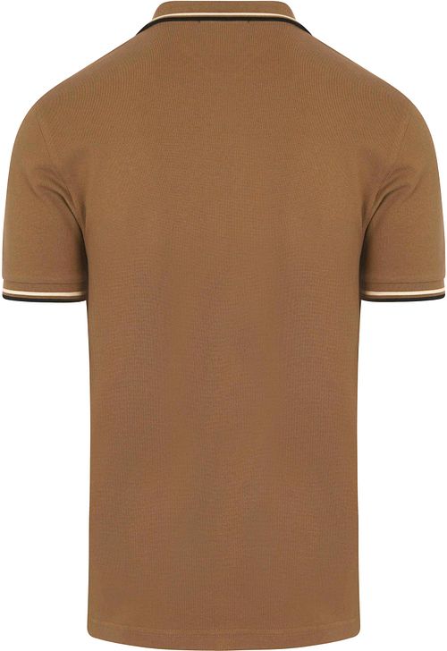 Fred Perry Polo M3600 i Brunt Product / Achterkant
