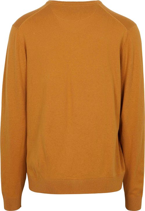 McGregor Merino-blandede Sweater V-hals Gul Product / Achterkant