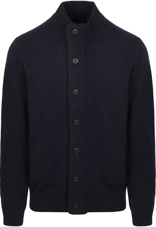 Kardigan Barbour Patch w kolorze granatowym Product