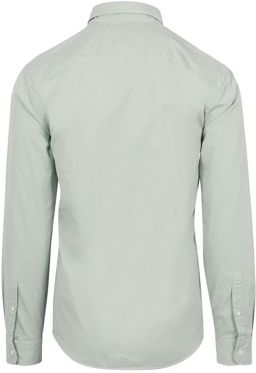 King Essentials The Tommy Shirt Sage Green Product / Achterkant