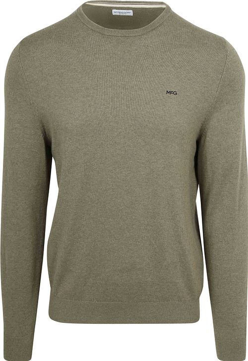 McGregor Trui Cotton Cashmere Olivine