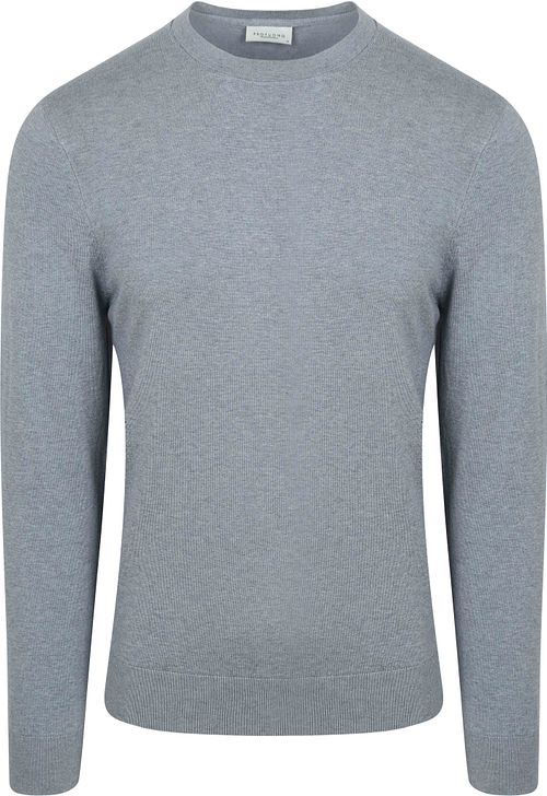 Pullover girocollo Basic Profuomo blu Product