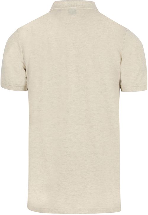 Suitable Mang Polo-shirt Fløde Product / Achterkant