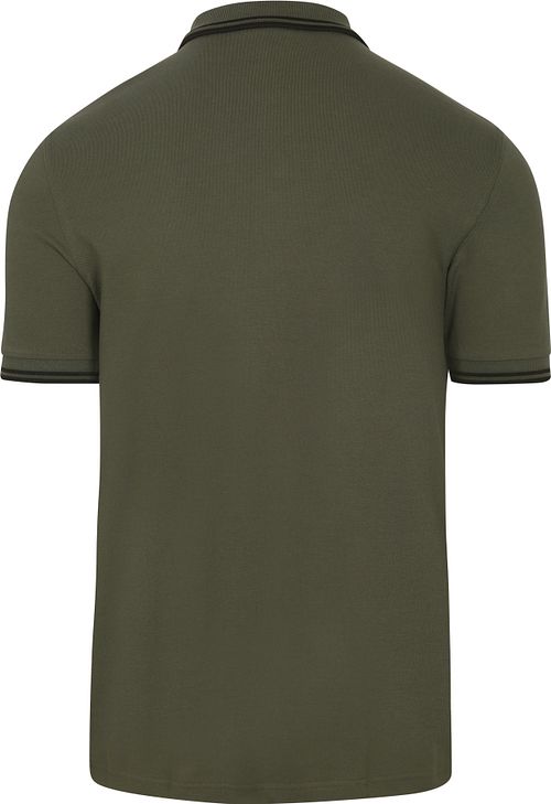 Fred Perry Polo M3600 Olijfgroen W49 Product / Achterkant