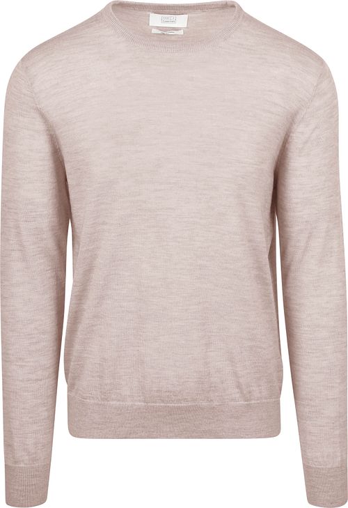 King Essentials The John Pullover in lana merino Greige Product