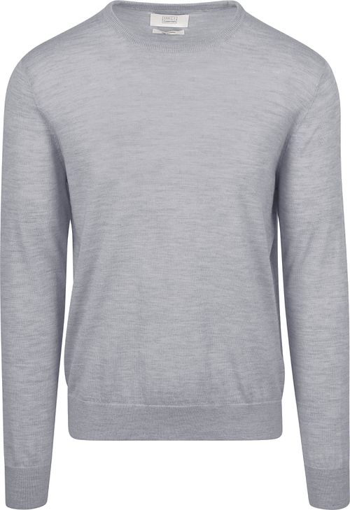 KING Essentials The John Pullover in merino grigio Product
