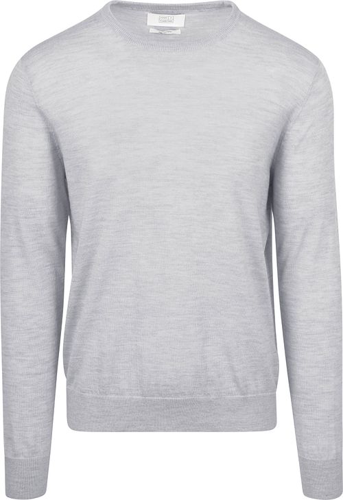 KING Essentials The John Pullover Merino jasnoszary Product