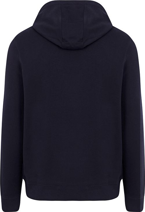 Lyle and Scott Sweatshirt i Ensfarvet Marineblå Product / Achterkant