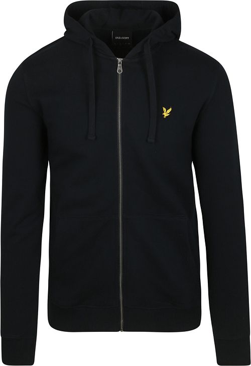 Lyle & Scott Cardigan Bomber Dark Navy Product