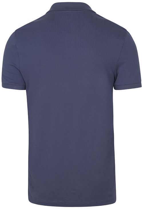 Polo Lacoste blu scuro Product / Achterkant