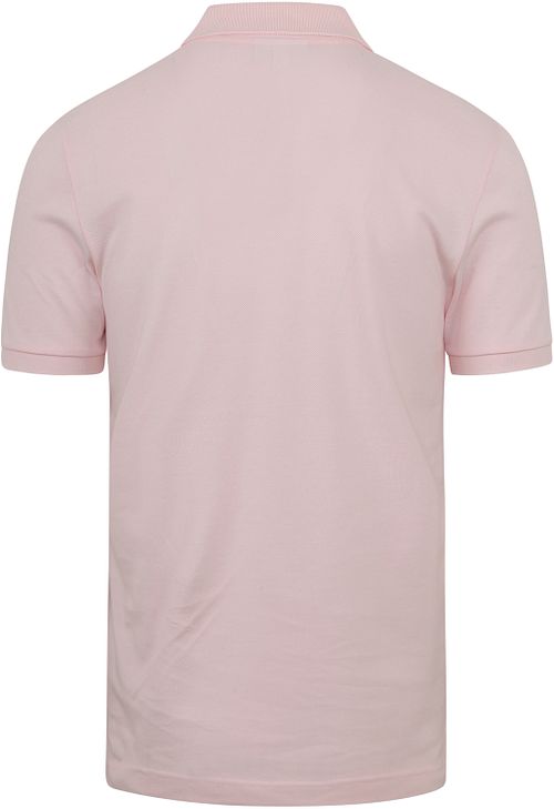 Różowa koszulka polo Lacoste z tkaniny piqué Product / Achterkant