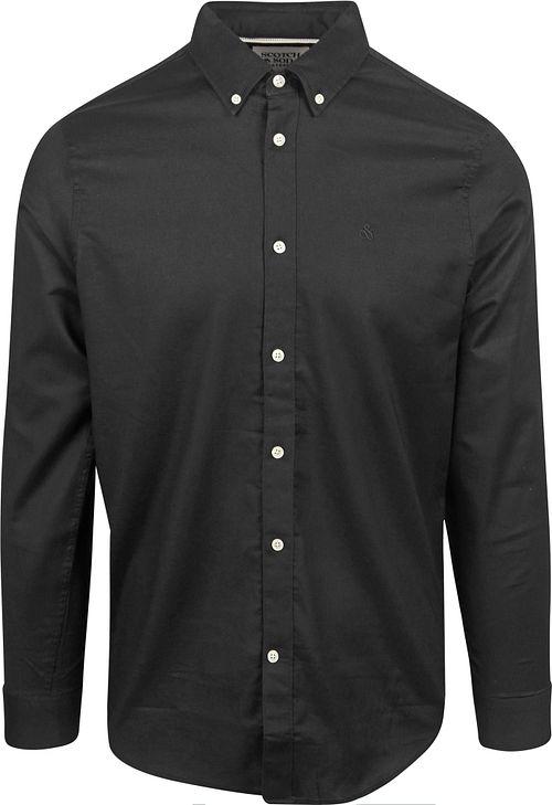 Scotch and Soda Core Oxford Overhemd Zwart Product