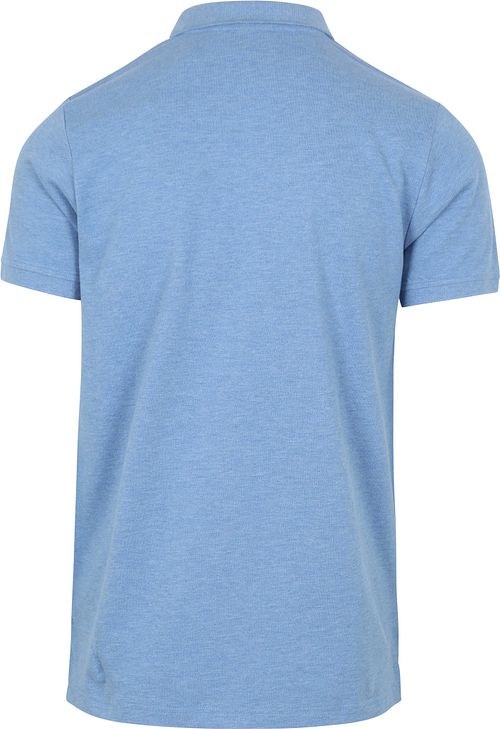 Suitable Mang Poloshirt Blauw Product / Achterkant