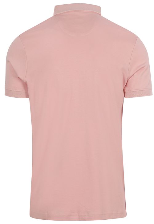 Suitable Liquid Poloshirt Hellrosa Product / Achterkant