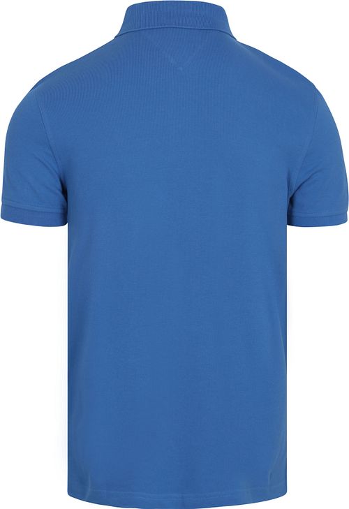 Tommy Hilfiger 1985 Polo Orbit Blå Product / Achterkant